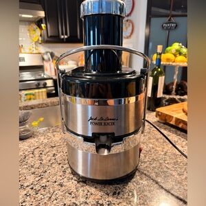 Jack LaLanne Power Juicer – Stainless Steel Classic (Model E-1188)